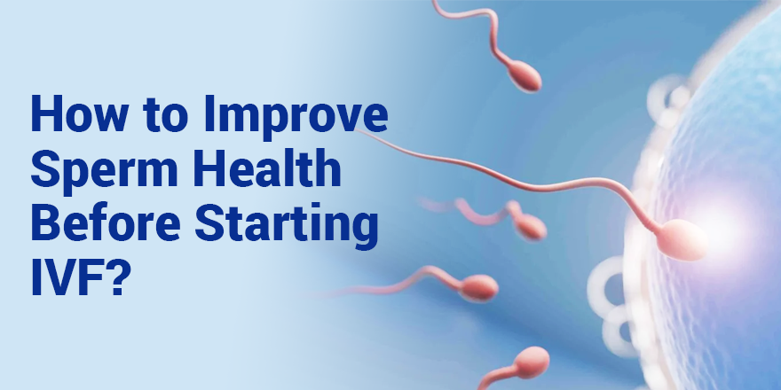 How to Improve Sperm Health Before Starting IVF?